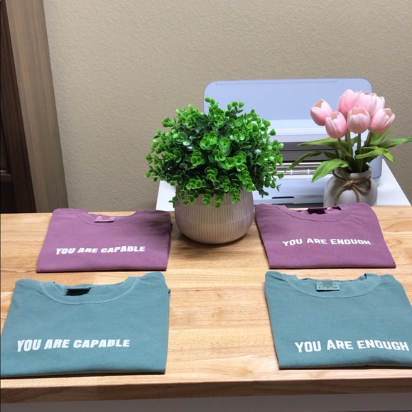 YOU ARE ENOUGH Unisex Adult 100% Cotton T-Shirts - Various - Picture 6 of 16